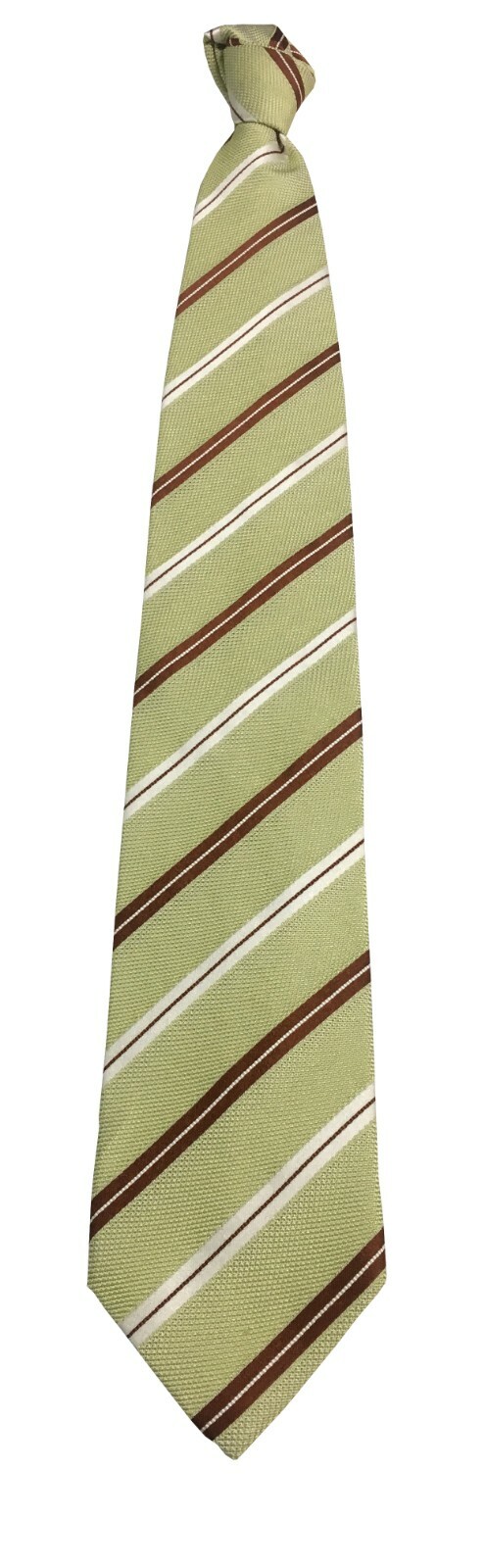 Krawatte Liniert Genäht Hand SHOW MAN ROMA Gestreift 100% Натуральный - Сделано В Италии