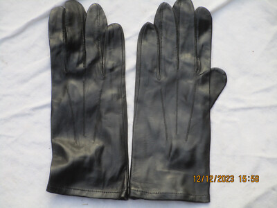 Gloves Leather Womens  Black,Lederhandschuhe,schwarz,2015, Gr . 9