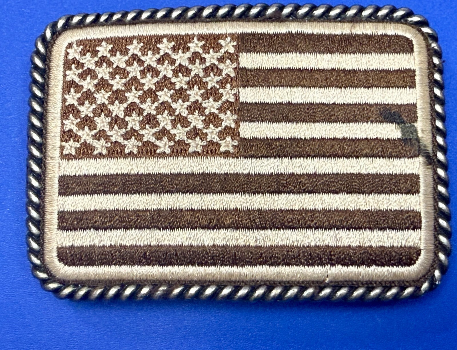 ARIAT USA Flag Rectangle Embroidered Patch Style … - image 1