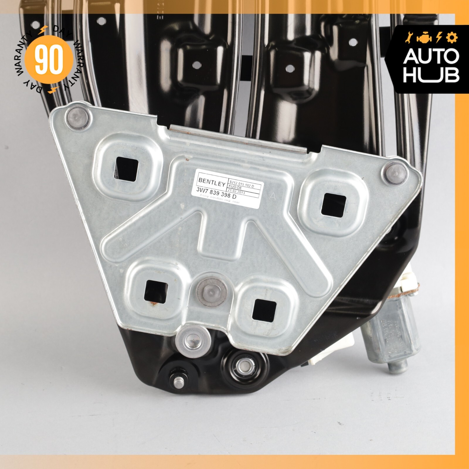 07-11 Bentley Continental GTC Rear Right Quarter Window Regulator Motor OEM 46k