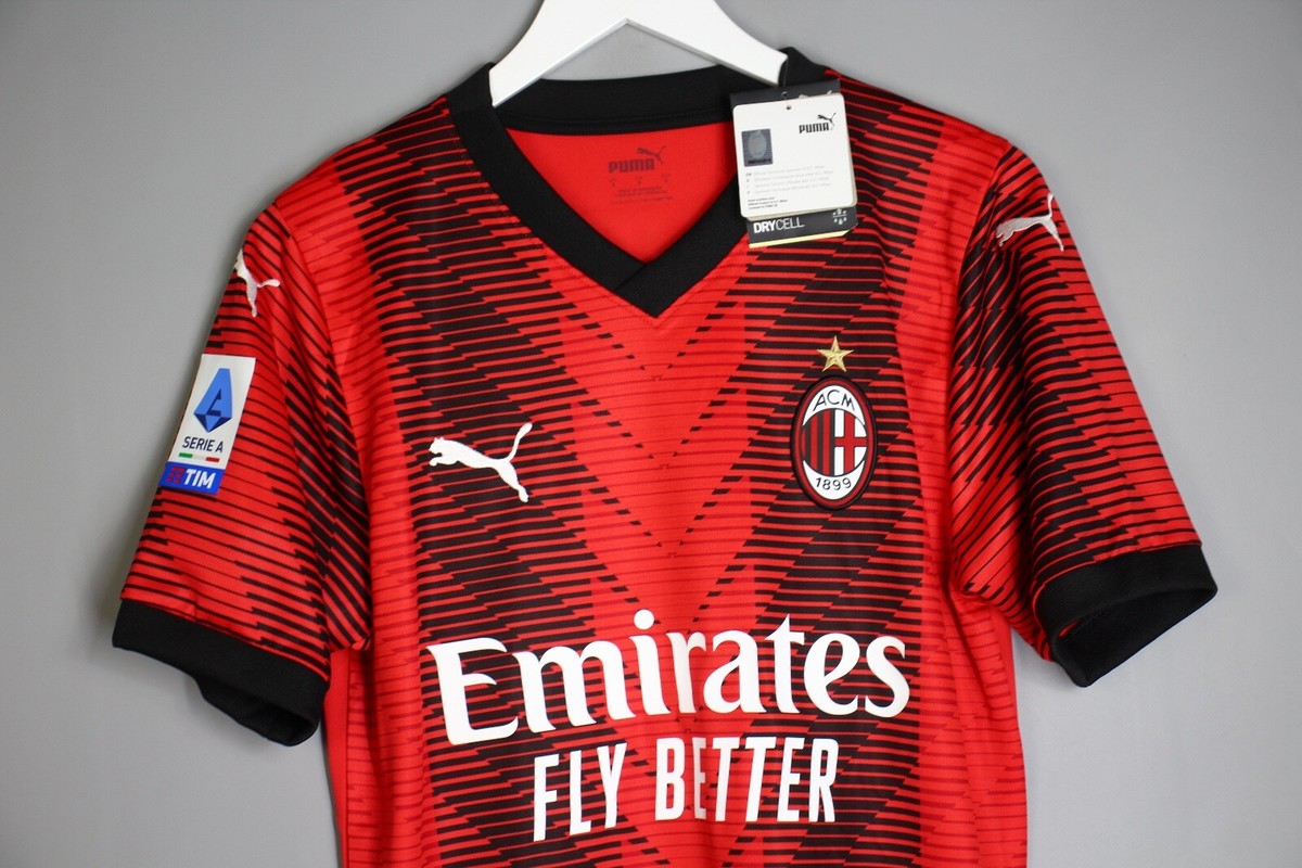 BNWT AC MILAN ITALY 2023 2024 AWAY FOOTBALL SHIRT JERSEY MAGLIA