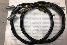 Cable, Shifter PAIR w/adaptors to convert to old style (please see notes)