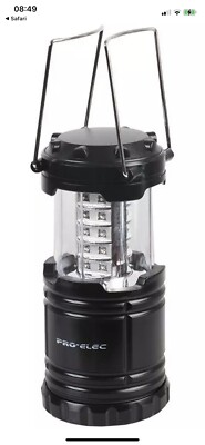 Pro Elec LED Laterne - MACHEN SIE SICH BEREIT FÜR DIE STROMAUSFÄLLE - KOMMT BALD
