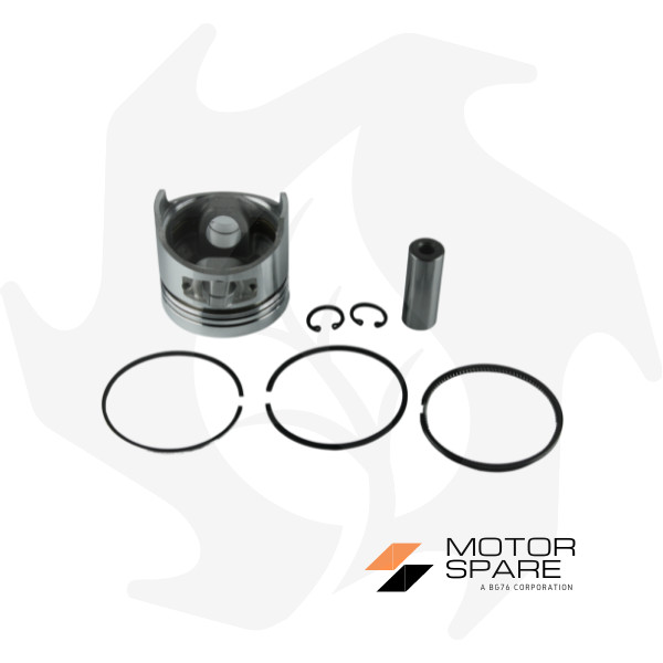 Kit Pistone e Segmenti 86mm per Motore Yanmar L100 e Kama 186F
