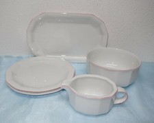 Tirschenreuth Z&Co Facette, rosa - Speiseservice, Teile zur Auswahl