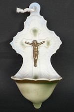 Piccola acquasantiera in ceramica - Metà '900