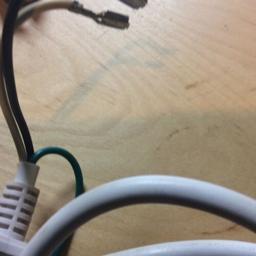 Genuine OEM W10708076 8185095, 8205808, Microwave Power Cord - FG375 - Picture 5 of 5