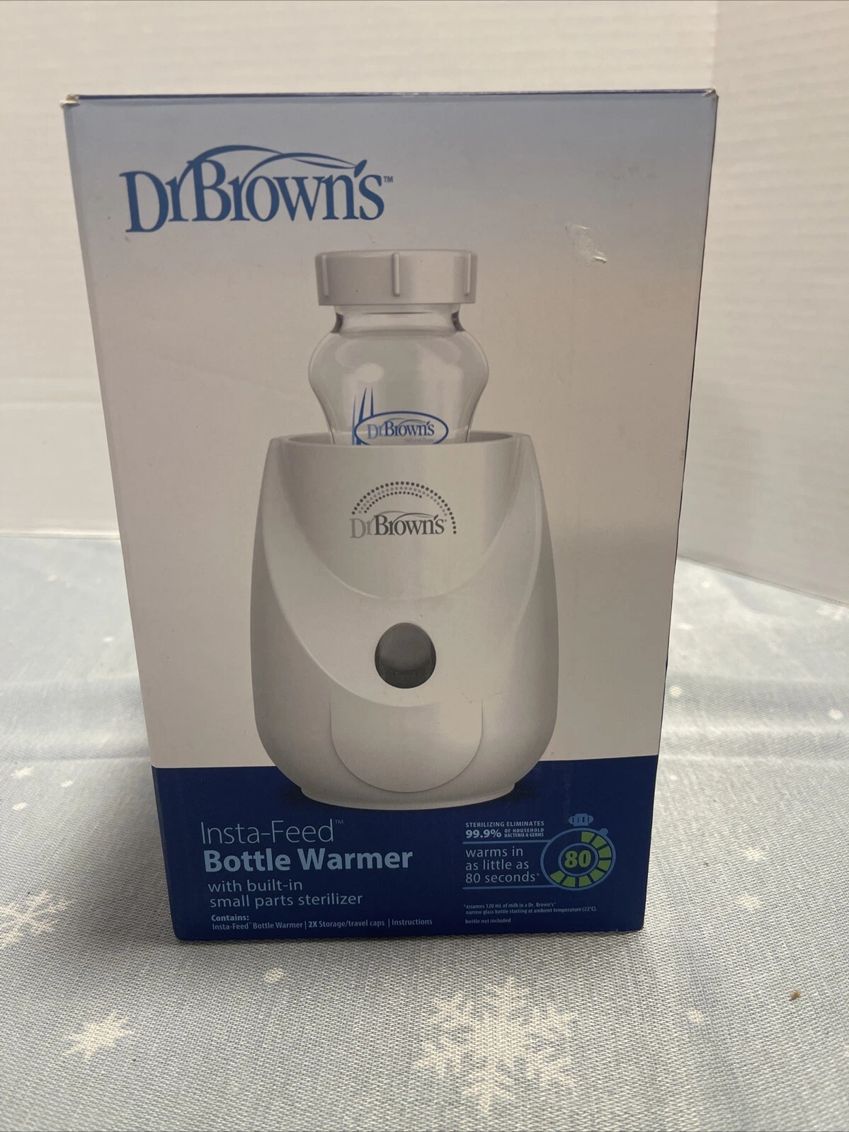 Insta-Feed Baby Bottle Warmer and Sterilizer for Baby Bottles and Baby Food Jars
Opens in a new wind