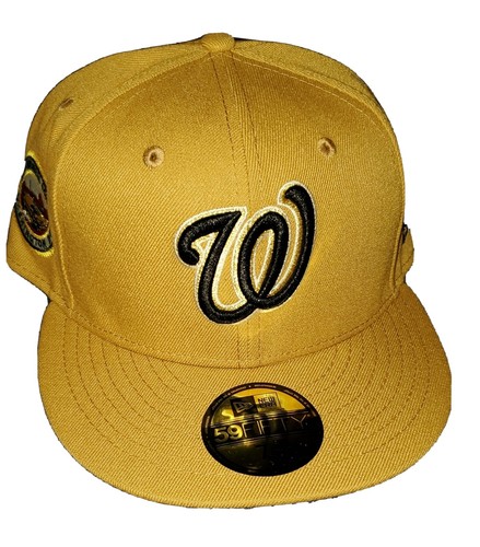 washington nationals hat 7 5/8 Tan | eBay