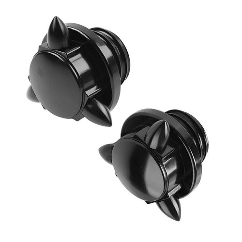 Left Right Thread Gas Cap Fuel Tank Cover For Harley Softail Road King Sportster - Picture 5 of 9