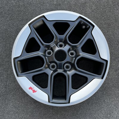 SINGLE 17 INCH WHEEL/RIM JEEP WRANGLER 2019-2022 OEM BLACK