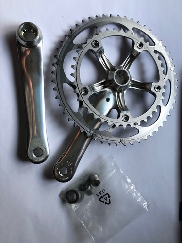 Vintage NOS NEU Shimano Ultegra FC-6500 9-fach 53 - 39 Kurbelgarnitur Kettensatz 170mm - Bild 6 von 12