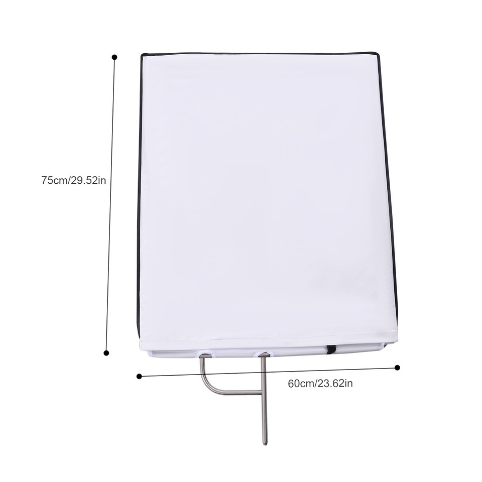 Photo Reflector Diffuser Flag Panel Frame Stainless Background