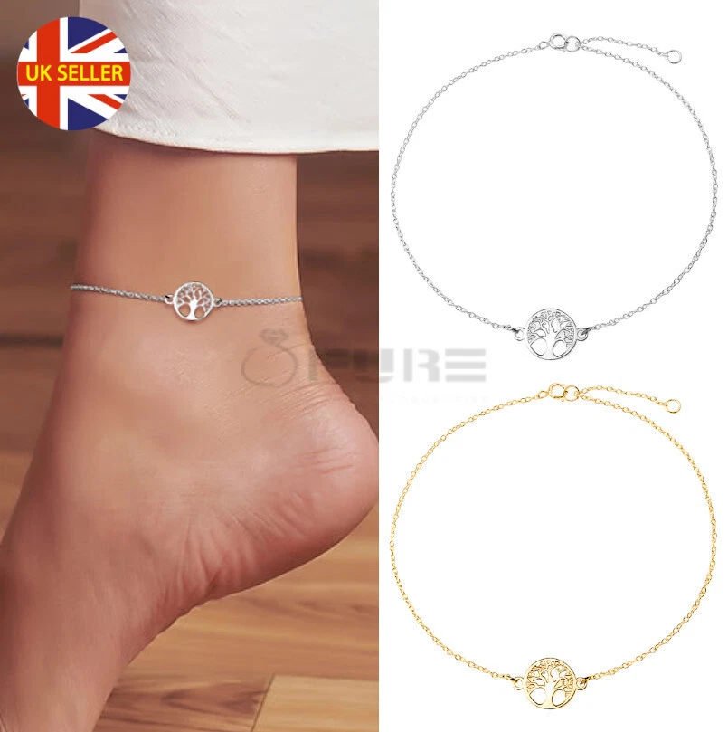 Tree of hotsell life ankle bracelet