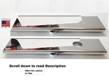 C4 Corvette Valve Cover Covers 1993-1996 LT1 Polished Stainless engine chrome