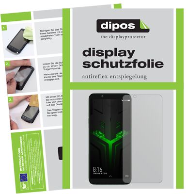 6x Schutzfolie für Xiaomi Black Shark Helo matt Displayschutzfolie Folie Display