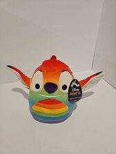 Squishmallows Disney Pride Collection 8 STITCH Lilo  Stitch Plush