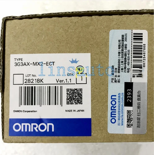 1PC new Omron 3G3AX-MX2-ECT Ethercat For Frequency Drive