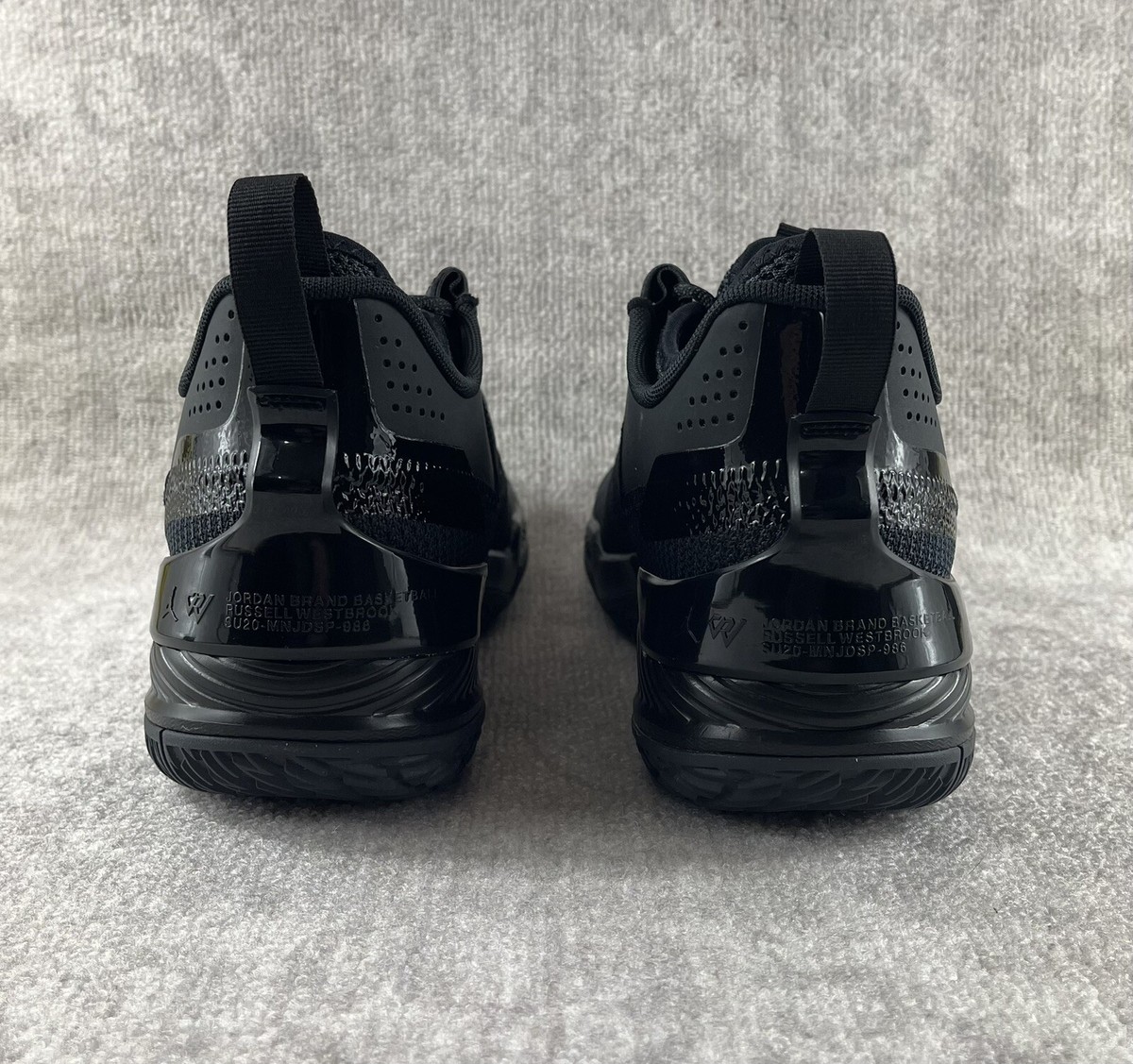 NEW Jordan Westbrook Men's Size 12 One Take Triple Black NEW Jordan Westbrook Men's Size 12 One Take Triple Black