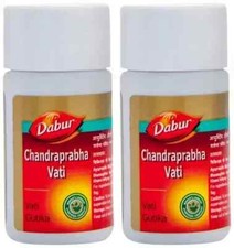 Dabur Chandraprabha Vati 80 tablets Pack of 2