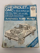 Chevrolet & GMC S-10 & S-15 Pickups 1982-1993 Haynes Repair Manual 24070
