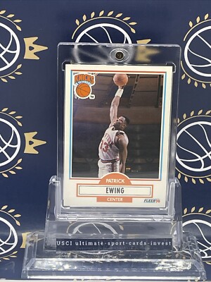   1990 Fleer Patrick Ewing # 125- Mint-NY Knicks Legend**