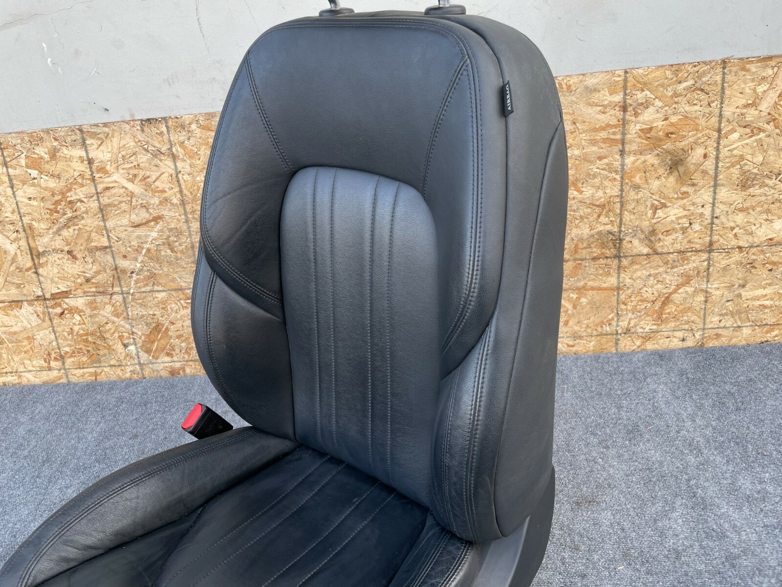 LEFT SIDE LEATHER SEAT ASSEMBLY COMPLETE OEM 53K 14-17 MASERATI GHIBLI 3.0L