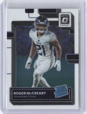 Roger McCreary Rookie RC 2022 Panini Donruss Optic Base #259 Tennessee Titans