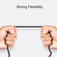 CCTV DC Power Cable 5.5mm x 2.5mm Female to 6 Male Splitter Connector LED Strip