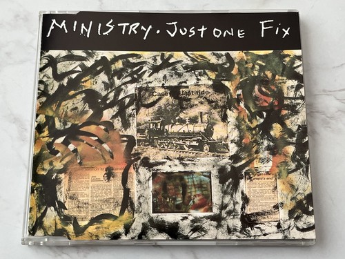 Ministry Just One Fix CD Single GERMANY IMPORT! 1992 Sire 9362-40673-2 RARE! OOP - Picture 4 of 4