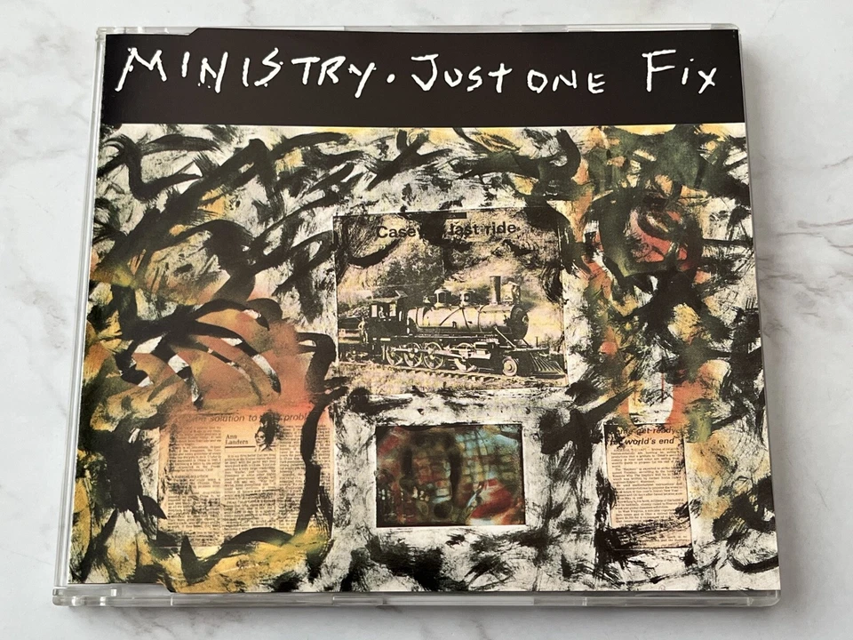 Ministry Just One Fix CD Single GERMANY IMPORT! 1992 Sire 9362-40673-2 RARE! OOP Foto 4 de 4