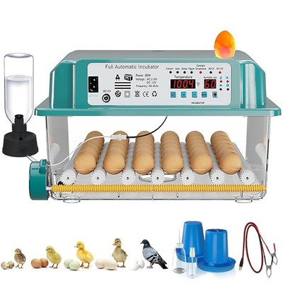 Suitable for various types of poultry eggs: The Automatic Incubator contains 7 a