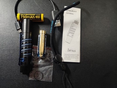 Olight I5T EOS Limited Edition Blau Knurling NW Taschenlampe