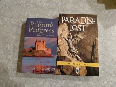 Paradise Lost And The Pilgrams Progress Lot Of 2