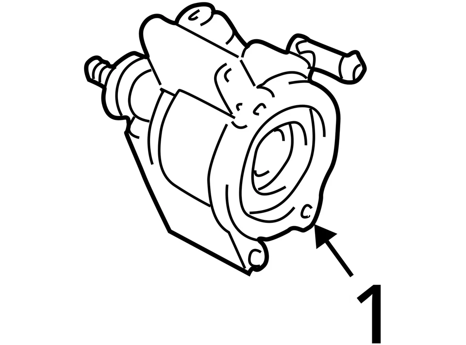 Power Steering Pump Fits 01-05 RAV4 1940464 Foto 4 de 4