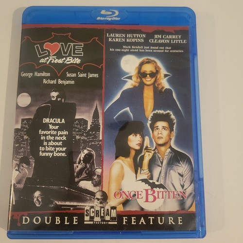 Love At First Bite & Once Bitten Blu-Ray Scream Double Feature
