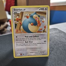 Snorlax Pokemon TCG Rising Rivals Non-Holo Rare Card #33/111 DMG on eBay
