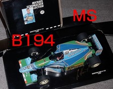 MINICHAMPS 1/18 Benetton Ford B194 Schumacher 1994 F1 Model Car Unused