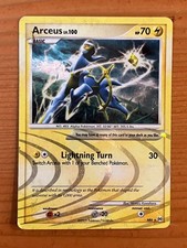 Pokemon TCG Platinum Series Holo Electric Arceus AR6