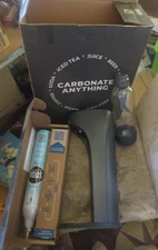 Soda Sense Sodasense Carbonate Anything Machine in box