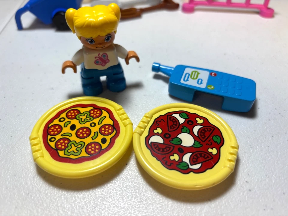 Lego Duplo Pizza Shop Disney Jake Buzz Mickey Figures Pieces Parts Mixed Lot - Image 2 of 4