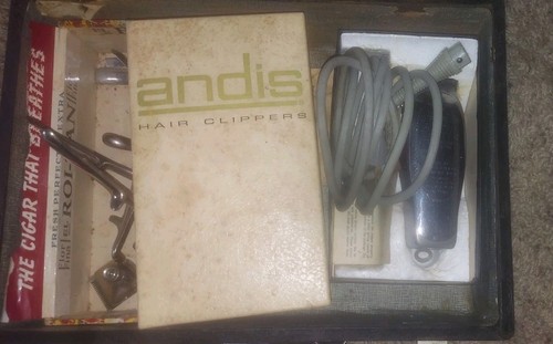 VintageBarber Kit Combs Straight Razors Clippers - Picture 7 of 18