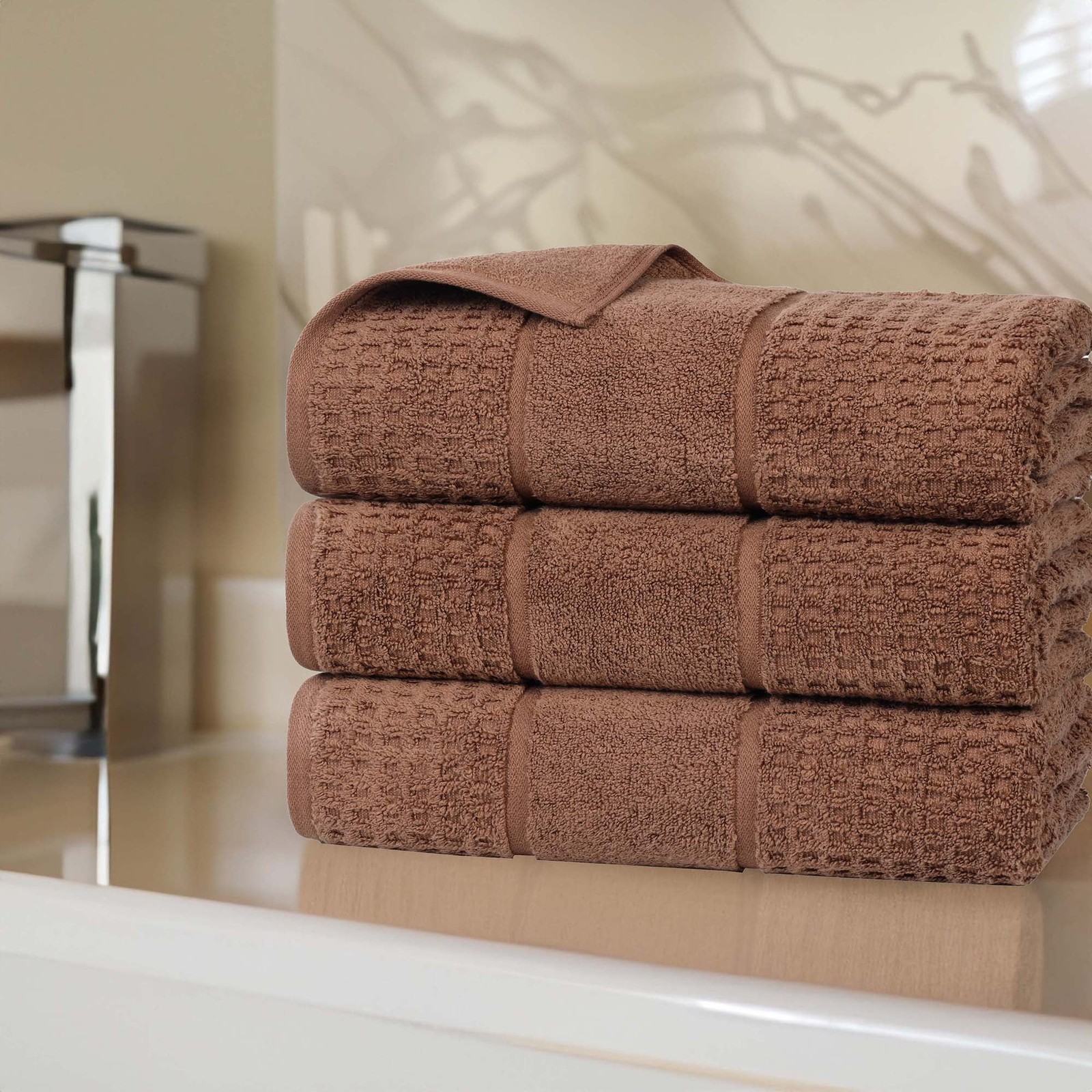 Set Waffle Border Ultra Doft Quick Dry