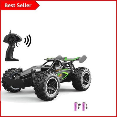 High-Speed 2,4 GHz Off-Road RC Auto mit Akkus für Kinder - Grün