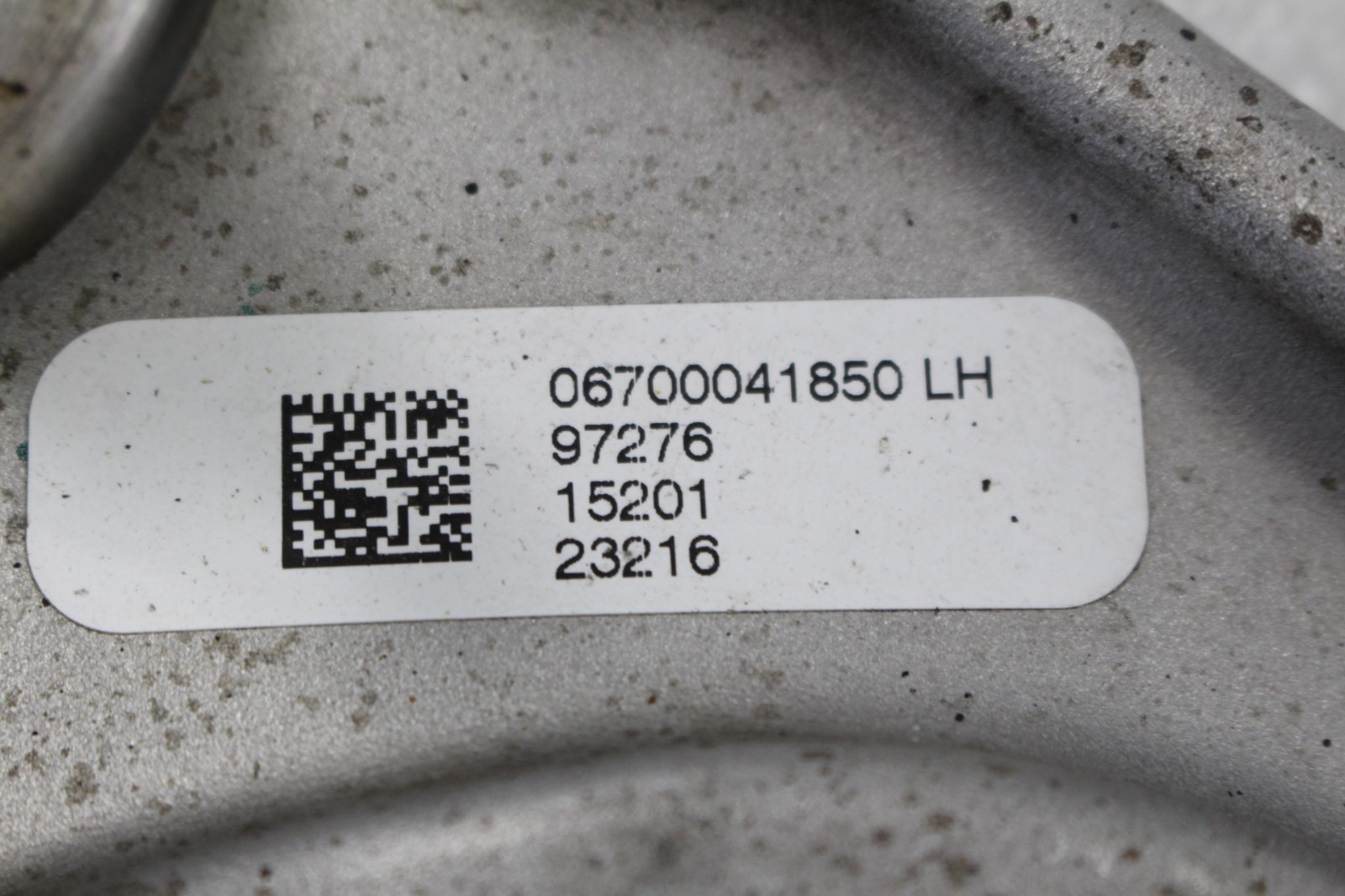Maserati Ghibli, Quattroporte, LH, Front Upper Control Arm, Used, P/N 670004185