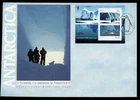 DR WHO 1990 AUSTRALIA FDC JOINT ISSUE RUSSIA ANTARCTIC S/S LR68368