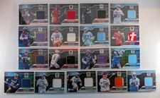2024 Premier Lacrosse League PLL Game Used Jersey Relic (17) Card Complete Set