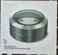Satechi ReadMate LED Desktop Magnifier with up to 5X Magnification - Carrying