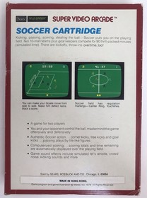 Super Video Arcade SEARS 3 Game Lot Intellivision Night Stalker Soccer Racing