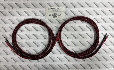 Kimber Kable 8PR 1.5 METER Pair with SBANs (retail $306)